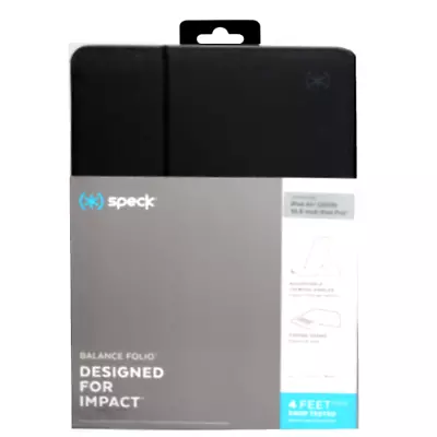 Speck Balance Folio Case For The IPad Air 2019 & Ipad Pro 10.5 Inch New Black • $11.79