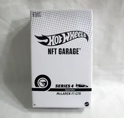 Hot Wheels NFTH Garage Series 4 - McLaren F1 GTR - Fast Shipping! For Johnny • $260