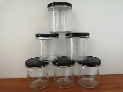 £8.50 • Buy Jars With Lids 350  Ml  X 6