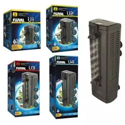 Fluval Filter Internal Aquarium Fish Tank Filtration Mini U1 U2 U3 U4 • £73.49