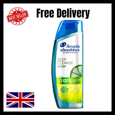 Head & Shoulders Clarifying Shampoo For Greasy Hair Anti-Dandruff Shampoo 300ml • £6.49