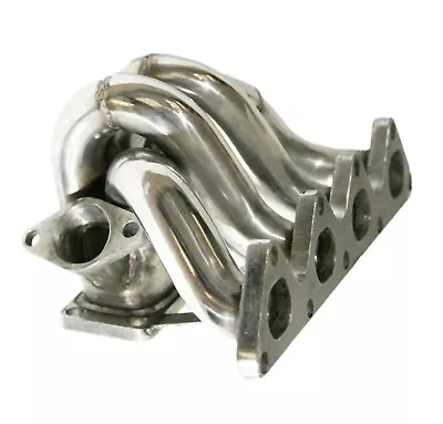 For 88-00 Honda Civic B Series CRX DEl Sol Tubular Turbo Manifold Stainless • $97.75