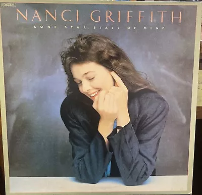 NANCI GRIFFITH LONE STAR STATE OF MIND Vinyl Album 1987 • £29.99