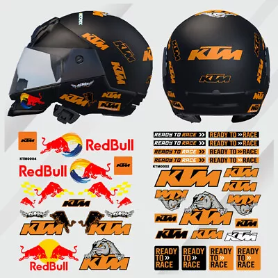 Motorcycle Sticker Waterproof Reflective Helmet Body Sticker For KTM390duke 790 • £10.96