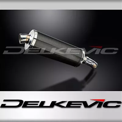 Kawasaki ER-6N Ninja 650 Versys Delkevic Slip On 14  Oval Carbon Exhaust Muffler • $299.99