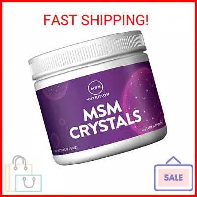 MRM Nutrition MSM Crystals | Methyl-sulfonyl-Methane Drink Mix | Joint Health | • $17.18