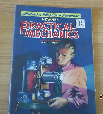 Vintage Newnes Practical Mechanics May 1954 Editor F. J. Camm • £3.99