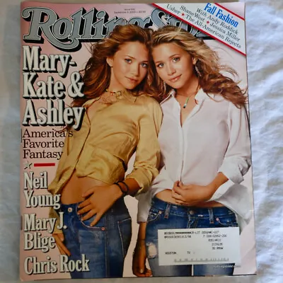 Mary-Kate & Ashley 17 Rolling Stone Cover 9/4/03:  America's Favorite Fantasy  • $10.50