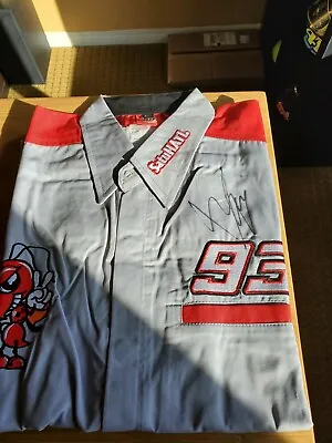 Marc Marquez Autographed Marquez Pit Shirt  • $900