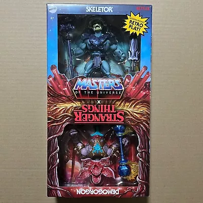 In Hand SKELETOR Motu DEMOGORGON Stranger Things 6  Masters Of The Universe • $59.99