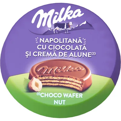 Napolitana With Chocolate And Hazelnut Cream Milka 30g • $3.98