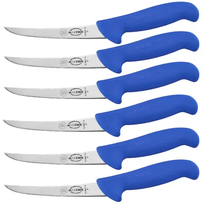 F Dick Ergogrip Butcher 6  / 15cm Curved Blade Boning Knife 8299115 - Set Of 6 • $199.50