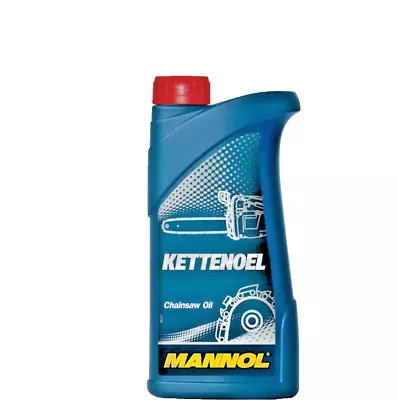 Mannol Kettenoel 1 Litre Chainsaw Cutting Bar Oil • £10.95