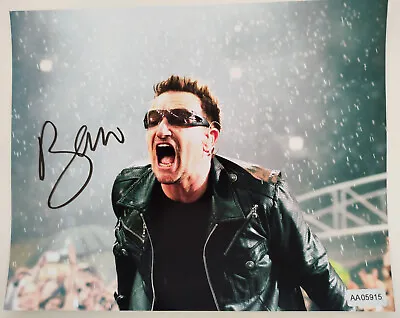 BONO - U2 ORIGINAL AUTOGRAPH HAND SIGNED 8 X 10 WITH COA • $80