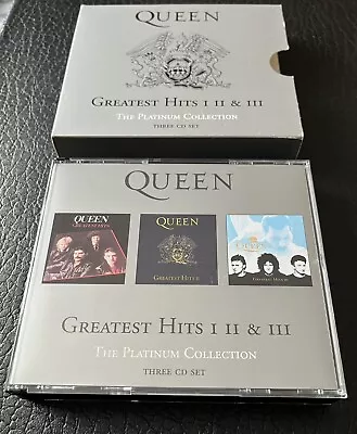 QUEEN - Platinum Collection - 3 CD SET - 2000 Parlophone - EMI UDEN • £2.50