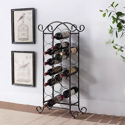 Kings Brand Furniture - Wine Rack Freestanding Floor - Bottle Holder - Home - - • $67.05