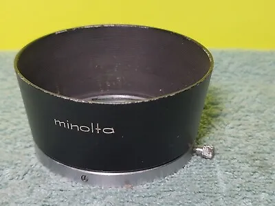 Minolta Metal Lens Hood D57KB 55mm For Auto Rokkor 58mm F1.4 ....#2332c • $30