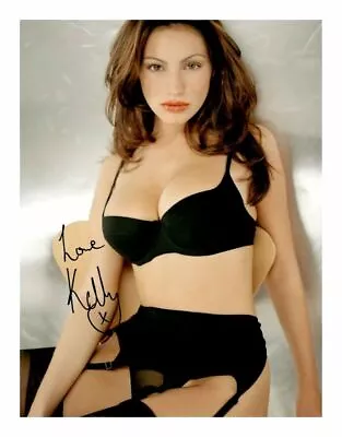 Kelly Brook Autograph Signed Pp Photo Poster • £6.89