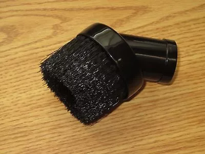 1 1/4  Universal Black Nylon Bristle Dust Brush Fit 1.25  Attachment Vacuum Tool • $5.91