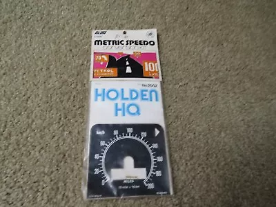 Nos Hq Holden Metric Speedo Conversion Kit . • $65