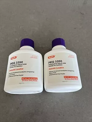 2 Pk Rugby PEG3350 Osmotic Laxative 17.9oz Each Compare To MiraLAX | Exp 11/25 • $24.95