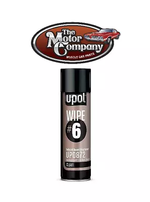 U-POL 0872 Wipe#6 Solvent Based Degreaser Clear 450 Ml Aerosol (Upol 872) • $23.95