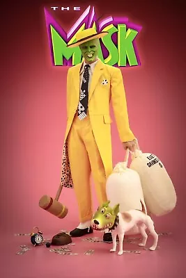 DARK TOYS 1/6 Scale THE MASK Jim Carrey Figure DTM001 Rainman Cultking In Stock • $198.99