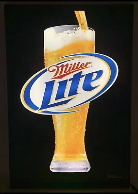 Miller Lite Lighted Motion Sign - 24 X 36 • $279.99