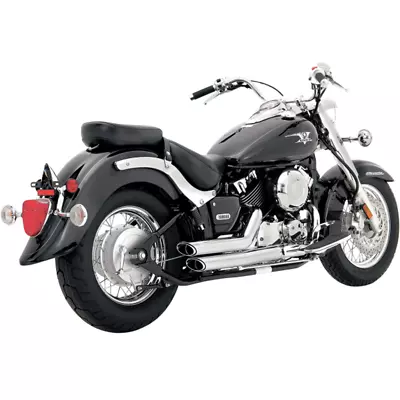 $549.99 • Buy Vance & Hines Shortshots Staggered Chrome Exhaust Yamaha XVS 650 V-Star Classic