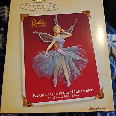 2005 Hallmark Keepsake Barbie As Titania Ornament  A Midsummer Night's Dream • $24