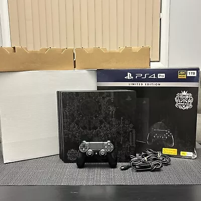 $499 • Buy Sony Playstation 4 Ps4 Pro Console 1tb Kingdom Hearts Edition Complete Boxed