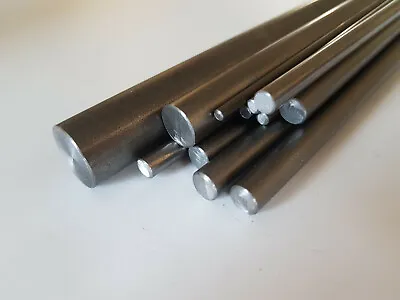Mild Steel Bar Metal Rod Bright EN1A 3mm To 18mm Diameter Up To 600mm Long • £1.50
