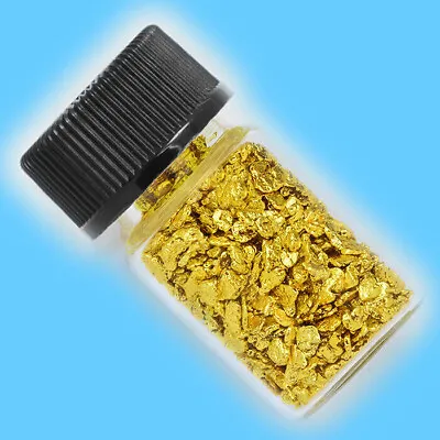 2 Gram Alaska Natural Gold Nuggets In BOTTLE - Alaskan TVs Gold Rush (#B14-2g2) • $196