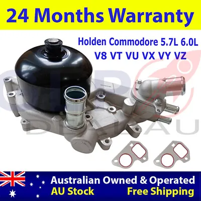 Water Pump For Holden Commodore 5.7L V8 VT VU VX VY VZ Gen3 LS1 HSV + Thermostat • $109.95