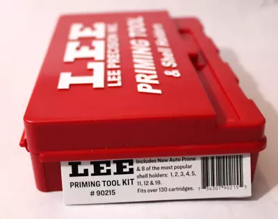 LEE 90215 Priming Tool Kit With 8 Shellholders (Ships Fast Insured) • $47.81