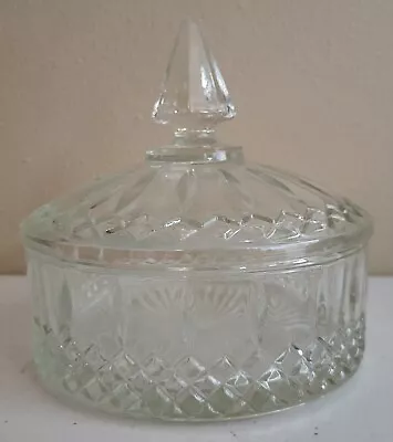 Vintage Indiana Glass Company Candy Dish With Lid! Great Condition (see Pics!) • $15