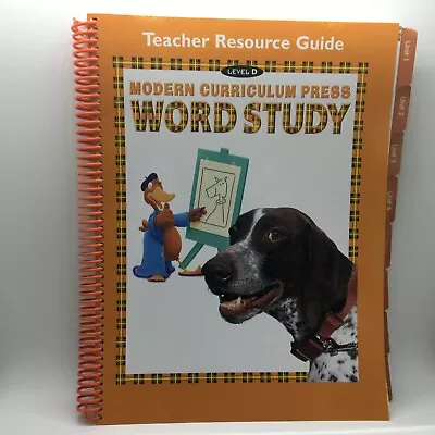 Modern Curriculum Press Word Study: Phonics Level D Teacher's Resource Guide New • $69.92