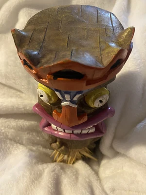 $5 • Buy 👍Tiki Statue Thumbs Up, Grass Skirt, Colorful, Adds A Pop