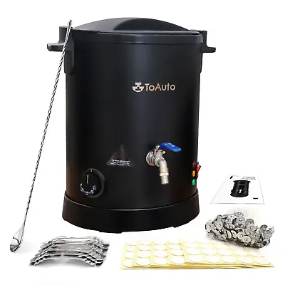£129.96 • Buy 8L Candle Making Electric Large Melting Pot Furnace Wax Melter+Spoon 1100W UK