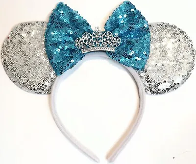 Minnie Mickey Mouse Ears Headband Disneyland Disney Cinderella Princess HANDMADE • $13.99