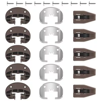 Replacement Drawer Guide Kit Of 5 Sets Enhanced Commercial  Drawer Stop With ... • $31.15