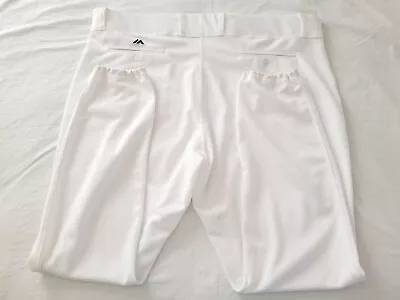 TEAM ISSUED Majestic USA Baseball White Baseball Pants NO LOGO - CHOOSE SIZE • $44.99