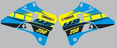 Yellow Blue YAMAHA GRAPHICS  YZ 250 YZ250 1996 1997 1998 1999 2000 2001 Decals • $38.99