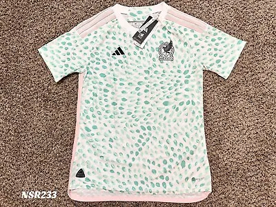 Adidas Mexico Women's Team 23/24 Away Authentic Jersey World Cup Ht4191 Size M • $109.99