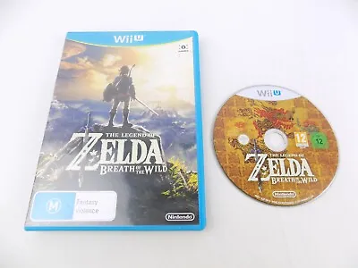 $76.41 • Buy Mint Disc Nintendo Wii U The Legend Of Zelda Breath Of The Wild Free Postage