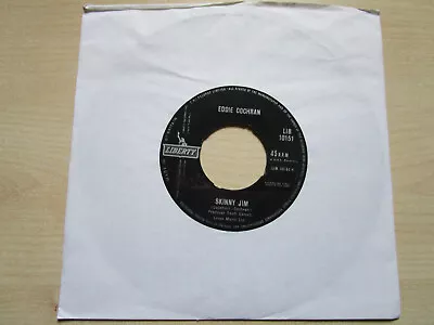 Eddie Cochran Skinny Jim / Nervous Breakdown 7  Vinyl Record • £12.85