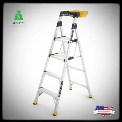 Gorilla Ladders Platform Ladder 5.5-Ft Capacity 300-Lbs (10-fT Reach) • $141.84