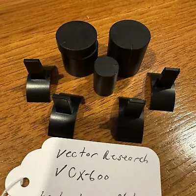 Vector Research Vcx-600 Cassette Knobs And Lever Knobs - Very Good Condition • $34.95