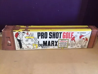 £25 • Buy Hand Held Pro Shot Golf Game By Marx, 1970s
