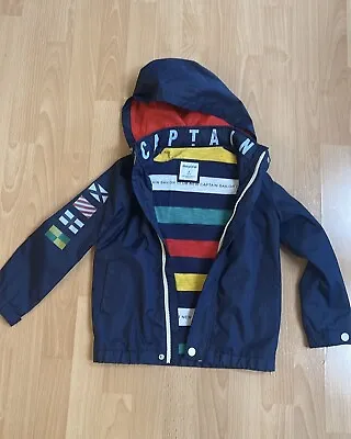 Mayoral Navy Boys Jacket Windbreaker Size 6 • $30